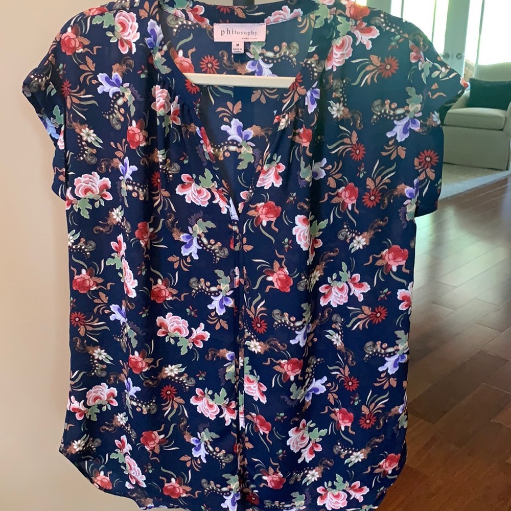 Philosophy floral print top